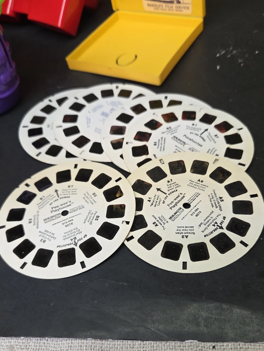 Lot Of‎ 7 Viewmaster and 19 reels
